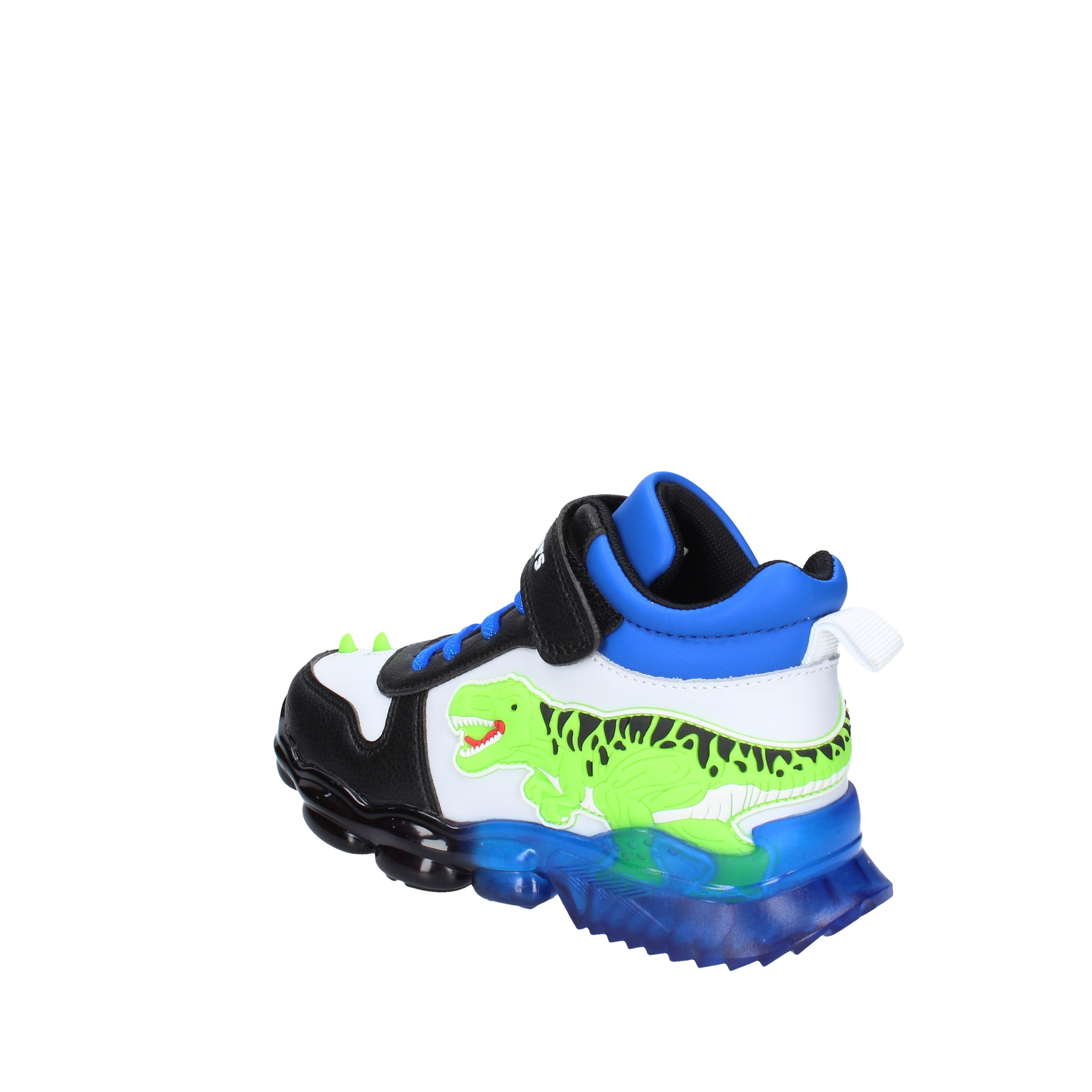 bull boys sneakers modello t-rex white/black dnal2201